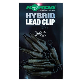 Hybrid Lead Clip verde Korda - Tienda Carpfishing