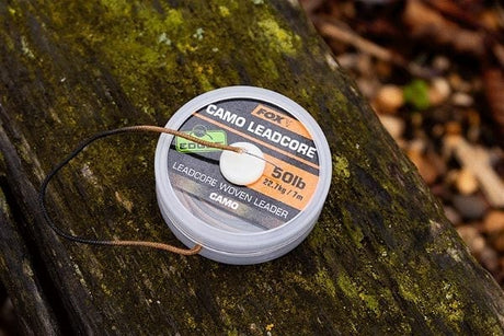 Leadcore Fox Camo 50 lb / 25 m - Tienda Carpfishing