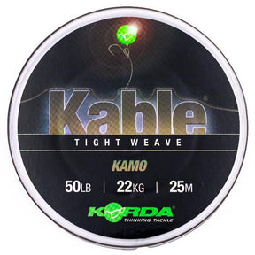 Leadcore Korda Kable Camo 50 lb / 7 m - Tienda Carpfishing