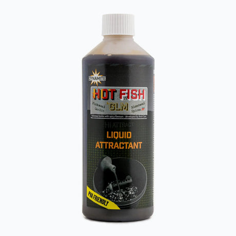 Líquido Dynamite Baits Big Fish Hot Fish GLM 500 ml - Tienda Carpfishing