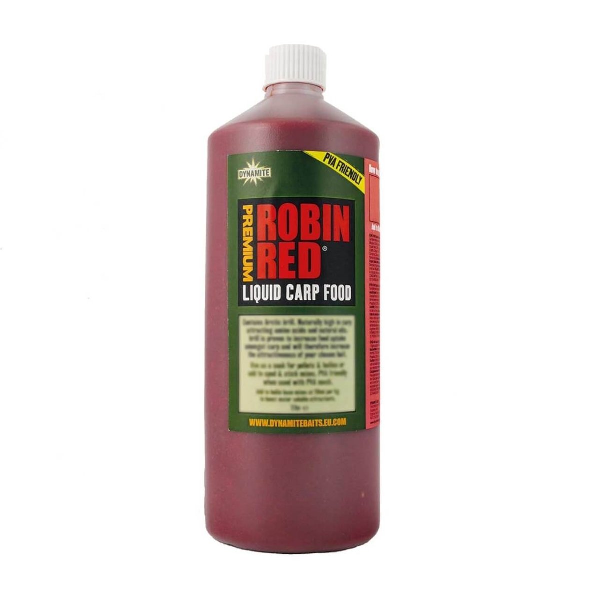 Líquido Dynamite Baits Premium Robin Red 1000 ml - Tienda Carpfishing