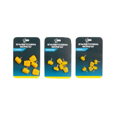 Maíz Bait Screw Nash amarillo S - Tienda Carpfishing