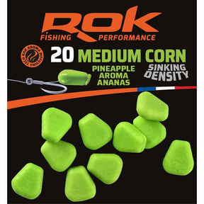 Maíz Rok Fishing Sinking Density Piña Verde M - Tienda Carpfishing