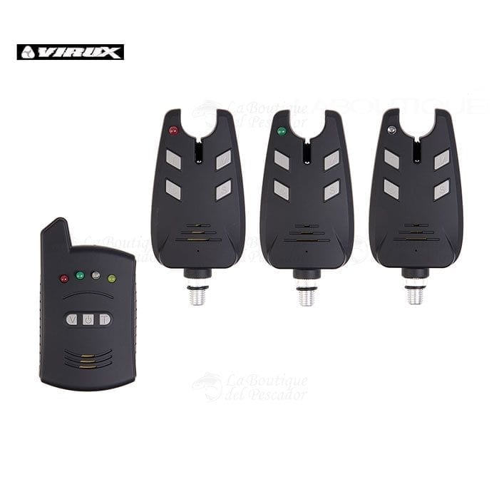 Maletín de Alarmas 3+1 Virux Baffle - Tienda Carpfishing