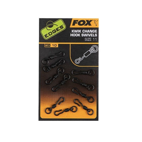 Mini Hook Swivels Fox - Tienda Carpfishing