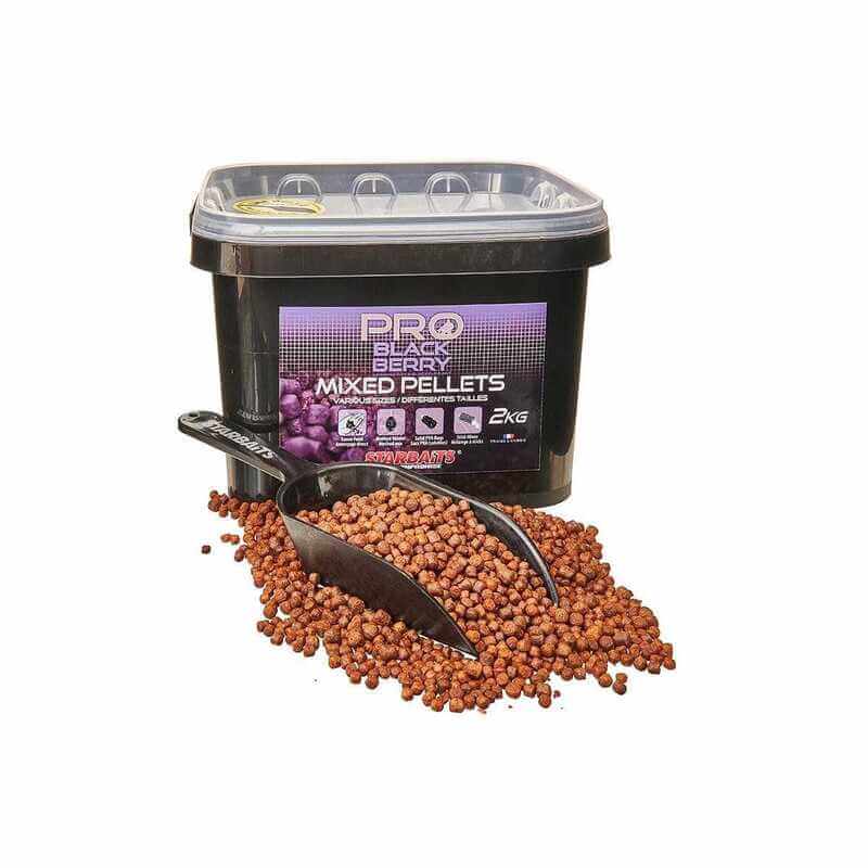 Mix Pellets Starbaits Probiotic Blackberry 2 Kg - Tienda Carpfishing