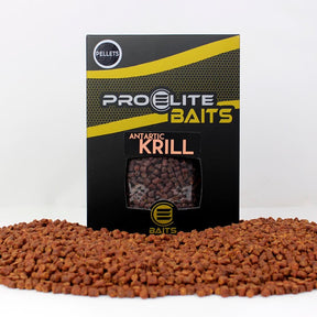 Pellets Pro Elite Baits Gold Antartic Krill 6 mm - Tienda Carpfishing