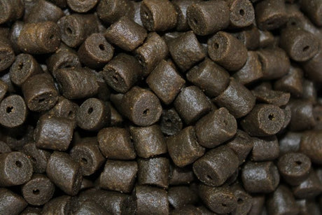 Pellets Taladrados Pro Elite Baits Black Halibut 20 mm - Tienda Carpfishing