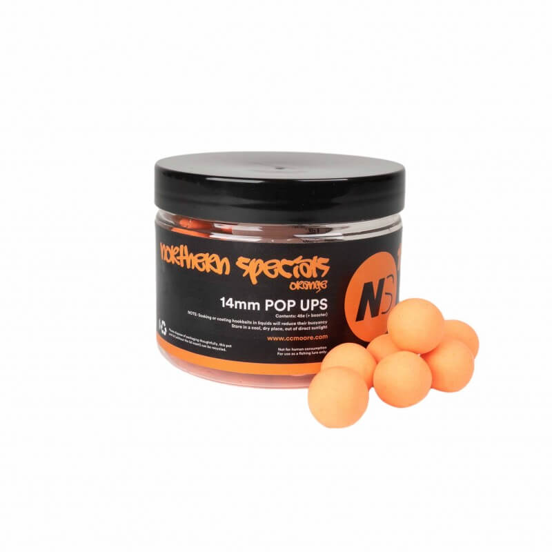 Pop Ups Ccmoore NS1+ Naranja 13 - 14 mm - Tienda Carpfishing