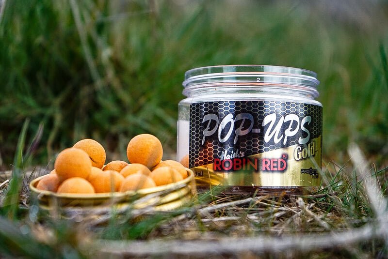 Pop Ups Pro Elite Baits Gold Robin Red 20 mm - Tienda Carpfishing
