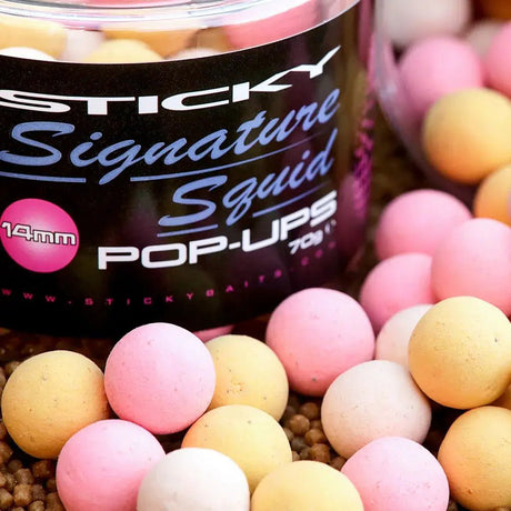 Pop Ups Sticky Signature Squid 16 mm - Tienda Carpfishing