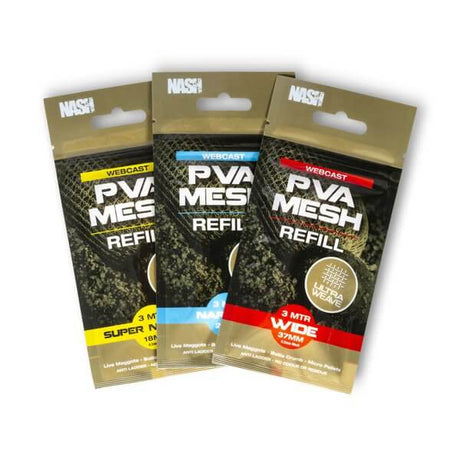 Recambio de Malla 23 mm PVA Nash Ultra Weave Narrow - Tienda Carpfishing