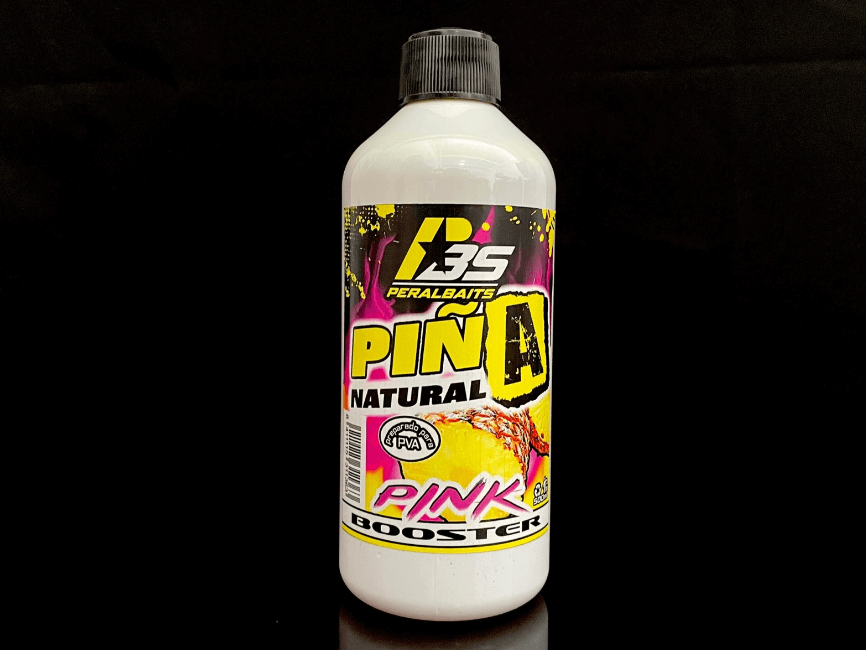 Remojo Booster Pink Peralbaits Piña Natural 500 ml - Tienda Carpfishing