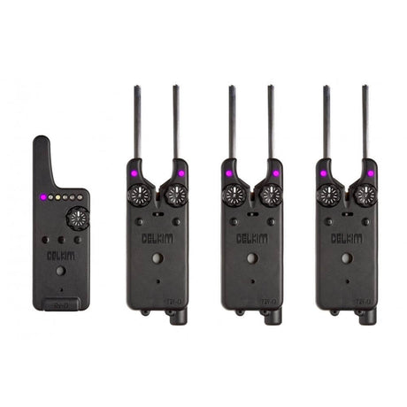 Set de alarmas 3+1 Delkim Digital Txi - D Morado - Tienda Carpfishing