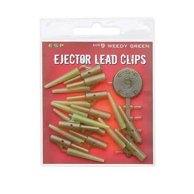 Set Lead Clip ESP 9 Verde - Tienda Carpfishing