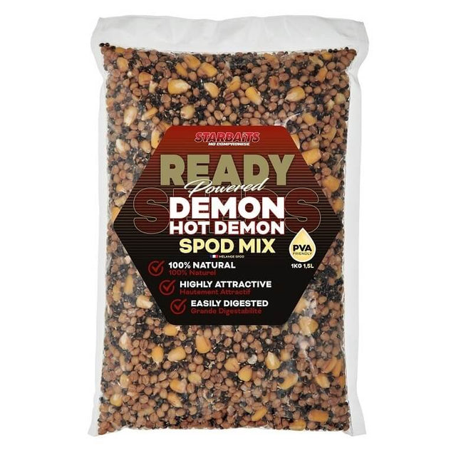 Spod Mix Starbaits Hot Demon - Tienda Carpfishing