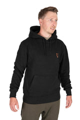 Sudadera Fox Collection Negra y Naranja - Tienda Carpfishing