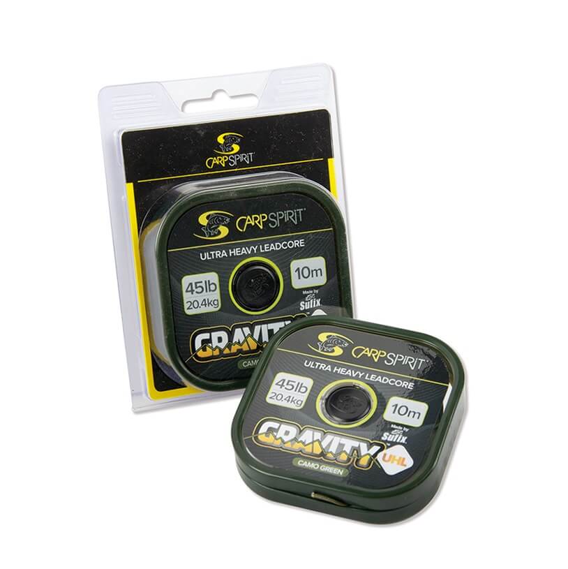Trenzado Carp Spirit Gravity UHL Camo Verde 45 Ib 10 m - Tienda Carpfishing