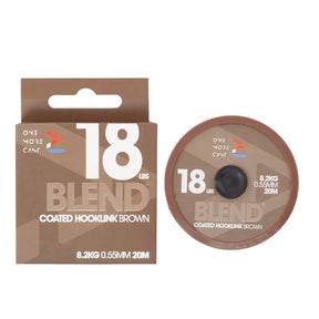 Trenzado OMC Blend Coated Marrón 20 m - Tienda Carpfishing