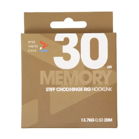 Trenzado OMC Memory Stiff Chod Hinge Rig 20 m - Tienda Carpfishing